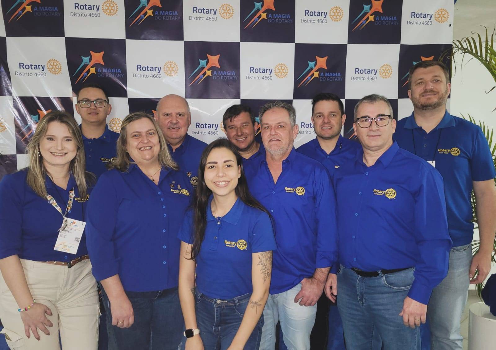 Rotary Club de Horizontina presente no Seminário de Treinamento Distrital (FR, DQA, IP e DEI) 03.08.2024 em Giruá! ✨️💙