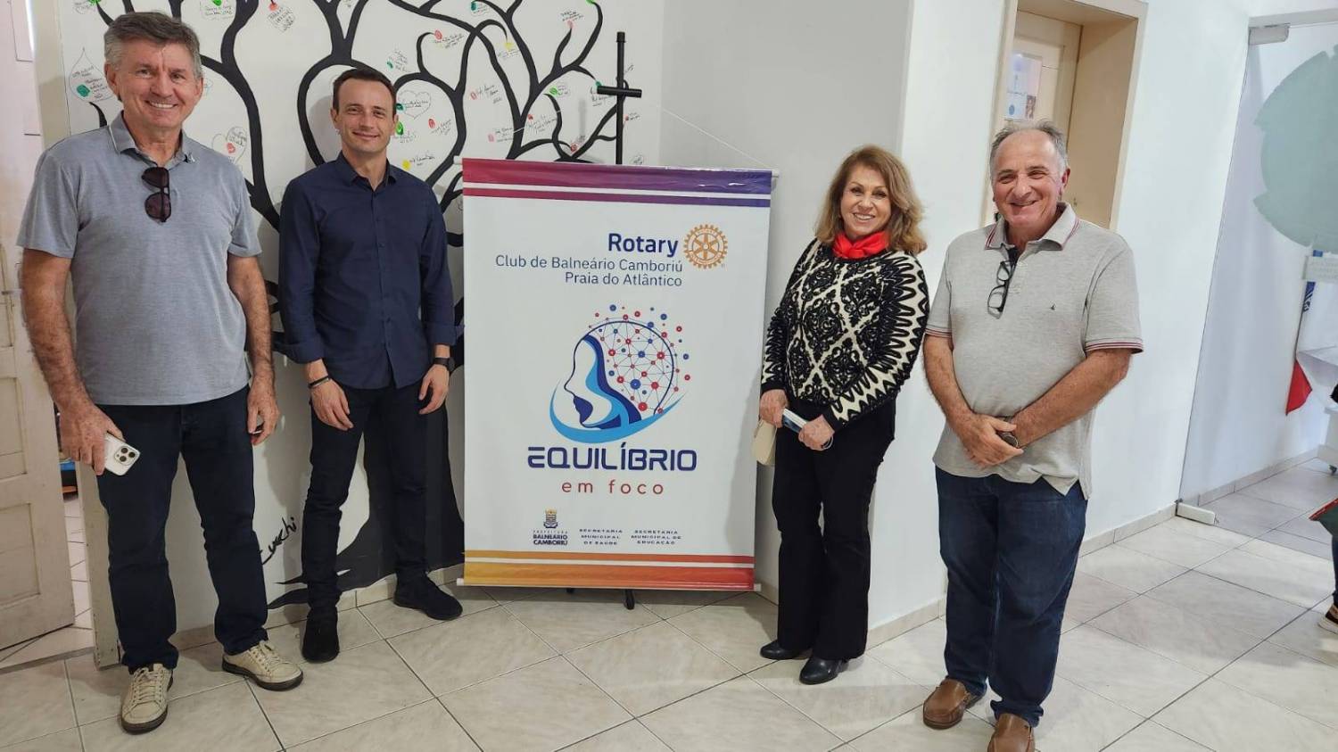 Projeto Equilíbrio em Foco - Tema de hoje: Ansiedade e Depressão