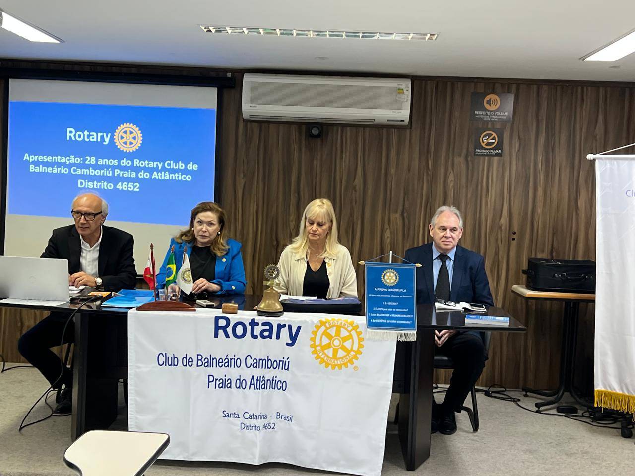 16º reunião do Rotary Club Praia do Altântico - 28 anos do Clube