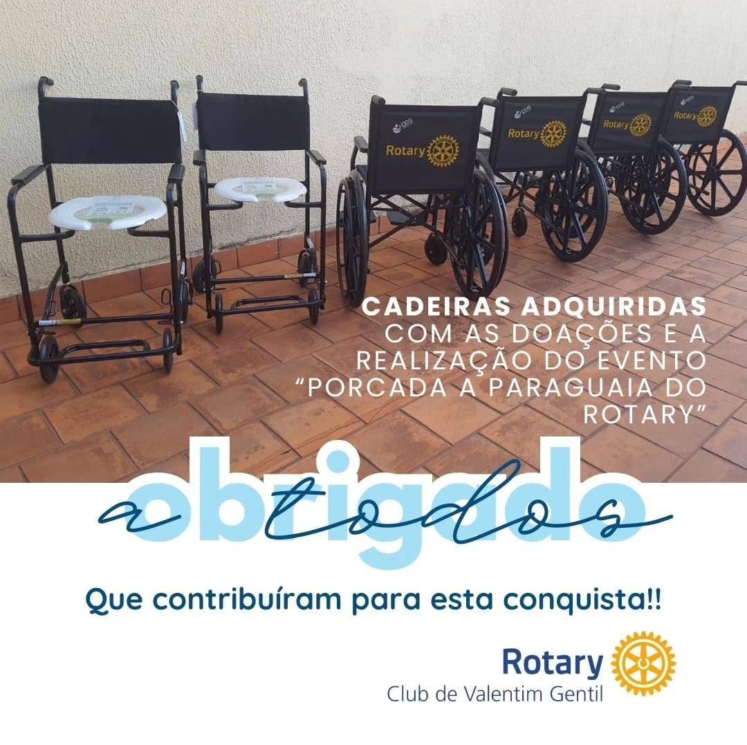 Rotary Club de Valentim Gentil Agradece a Todos que Participaram da Porcada a Paraguaia