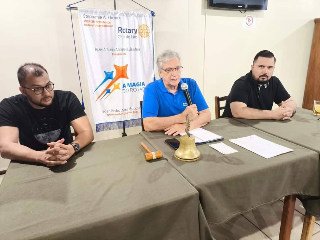 Rotary Club de Lins Realiza Reunião Ordinária