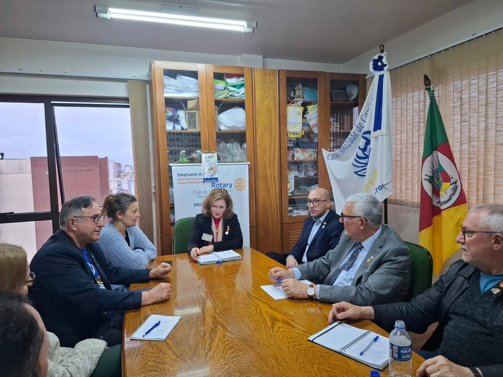 Reunião com o Conselho Diretor