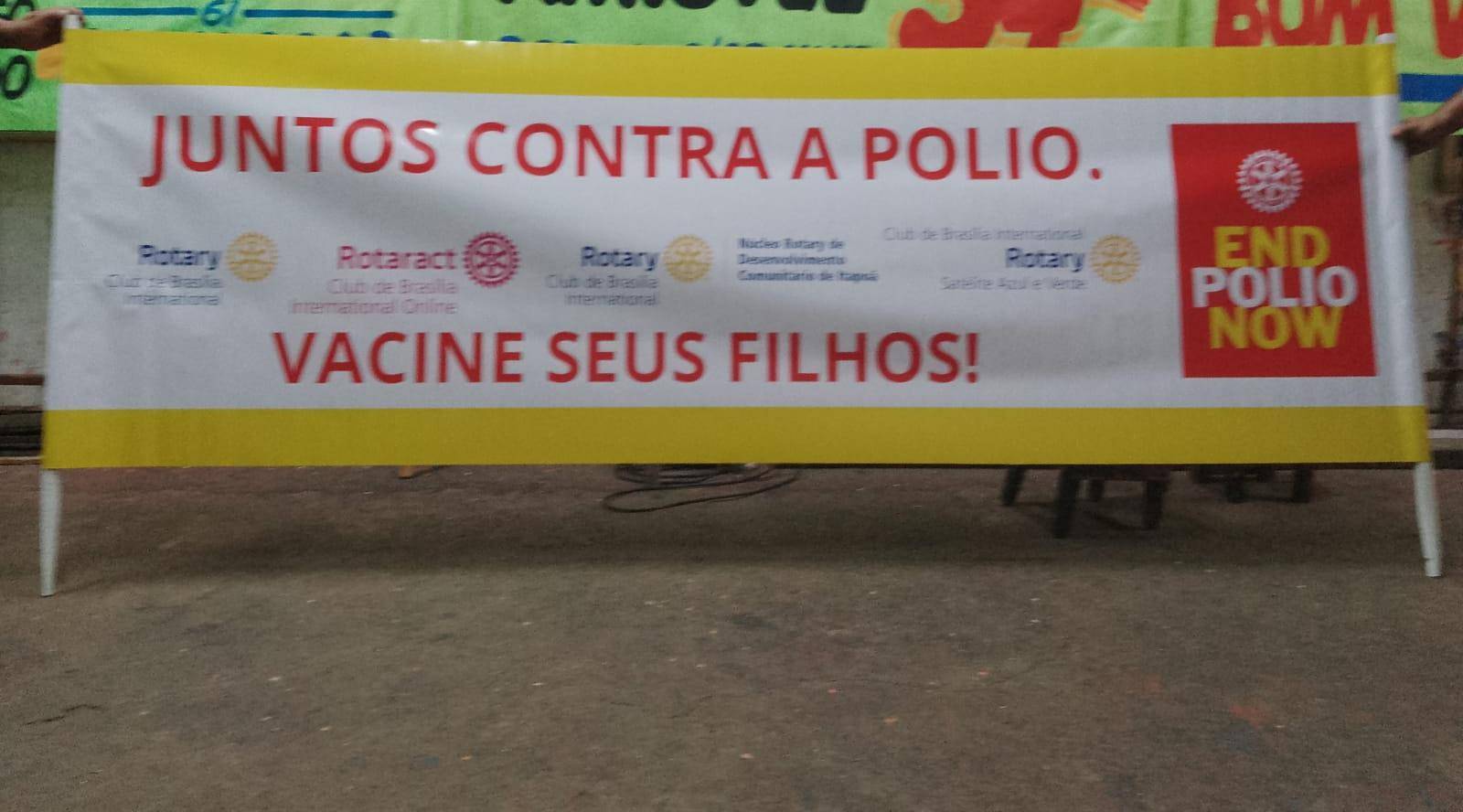 Juntos Contra a Polio.