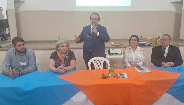 Rotary Club de Bady Bassitt Recebe Casal Governador Eder Bocchini e Nelly