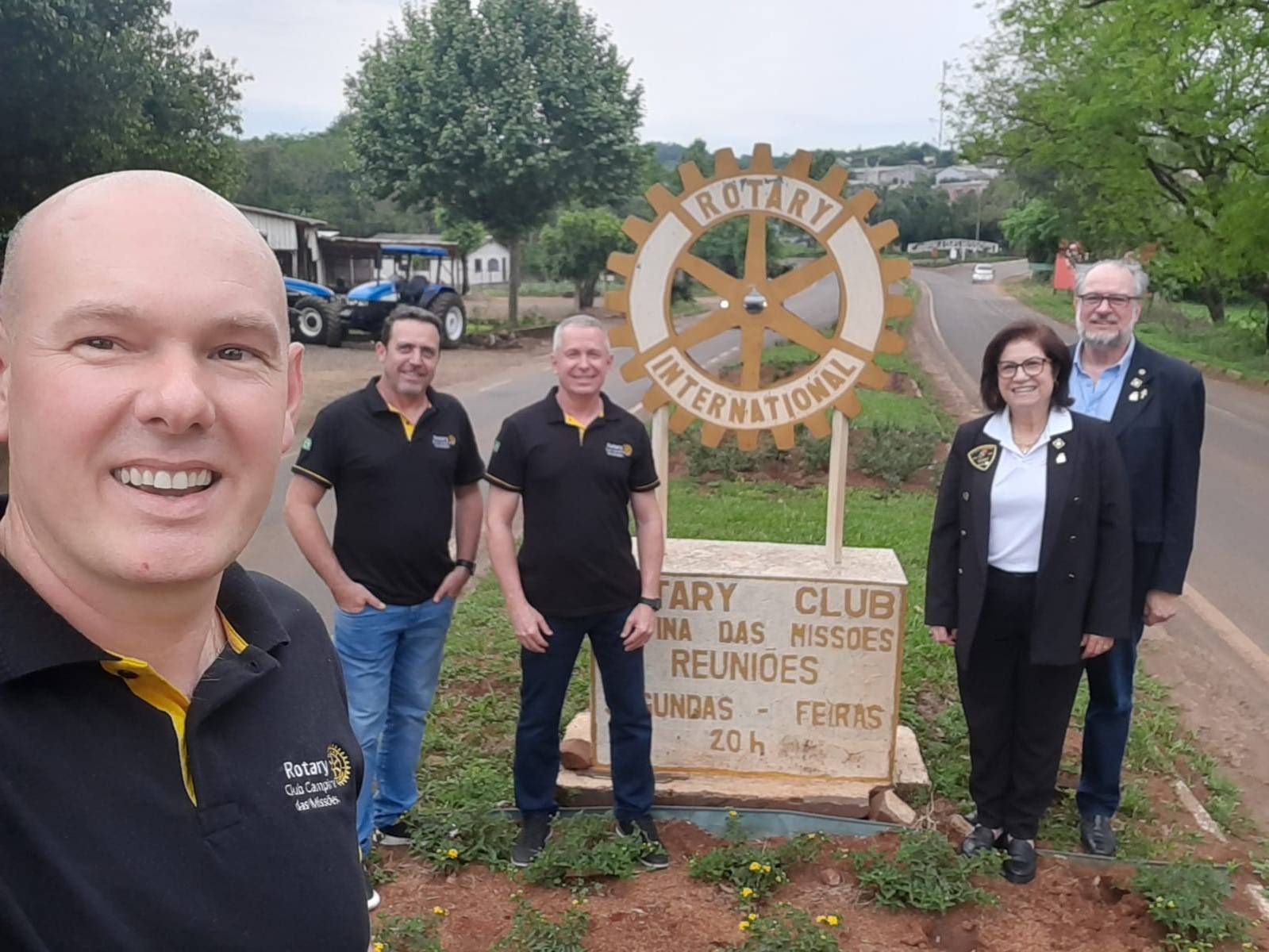 Recepção no Marco Rotário