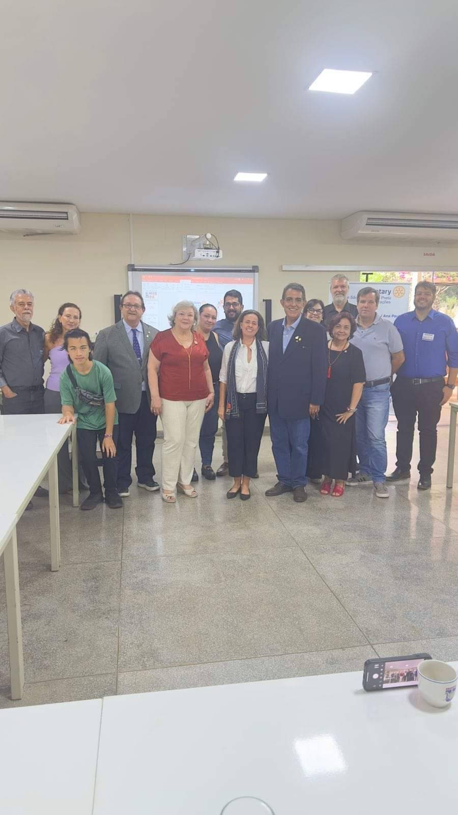 Rotary Club de São José do Rio Preto - Novas Gerações Recebe Visita Oficial do Casal Governador Eder Bocchini e Nelly