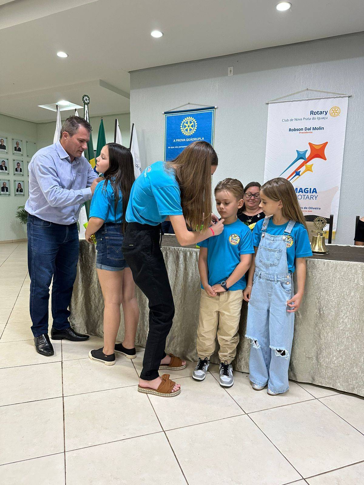 Admissão de novos rotakidianos 