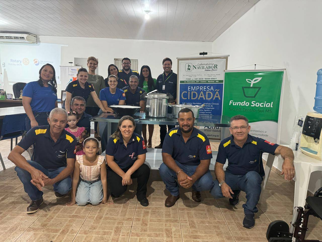 Recebimento do Fundo Social do Sicredi