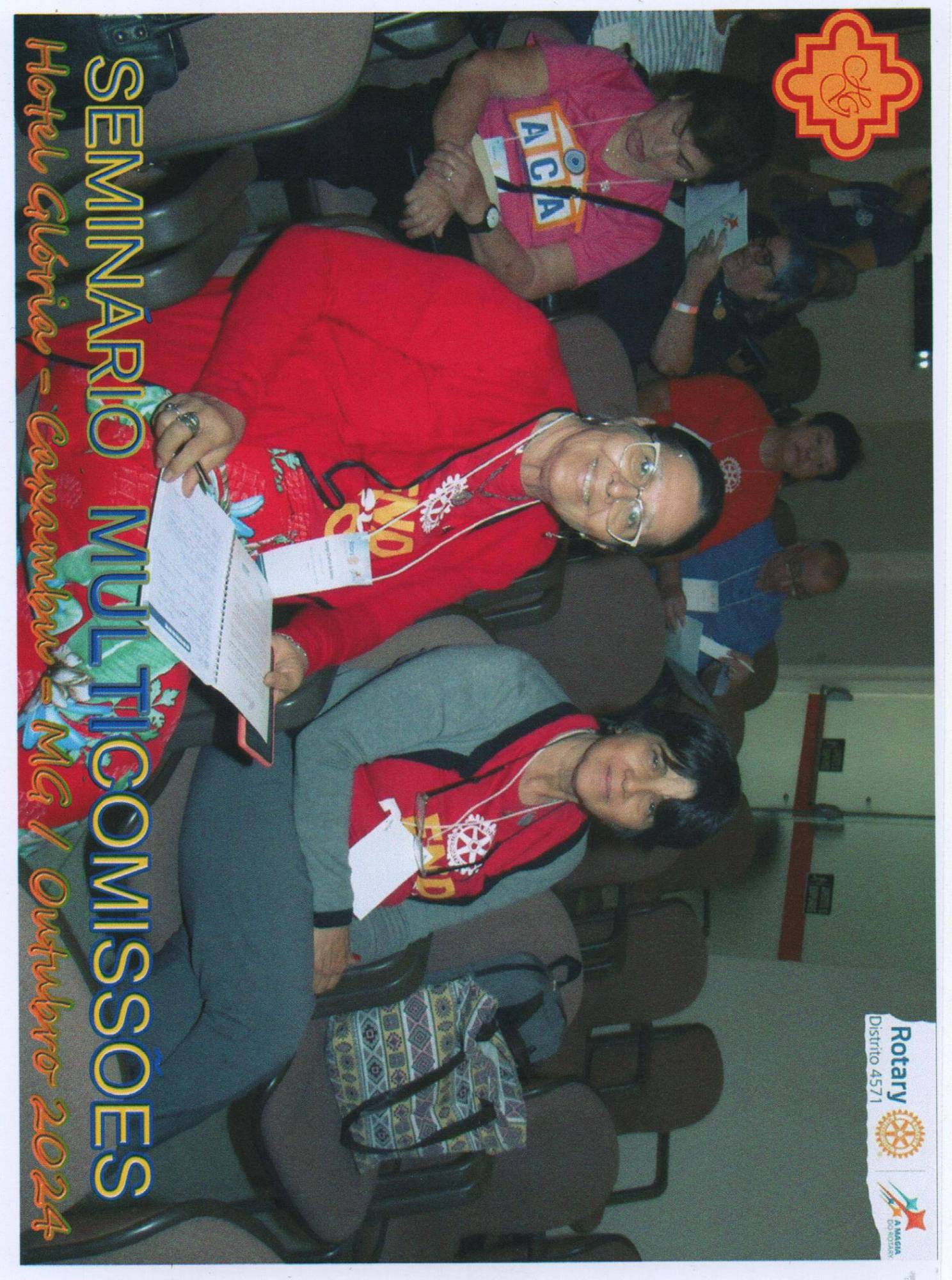 Presidente Solange Chalfun e Coordenadora de Imagem Pública Rosana Chalfun