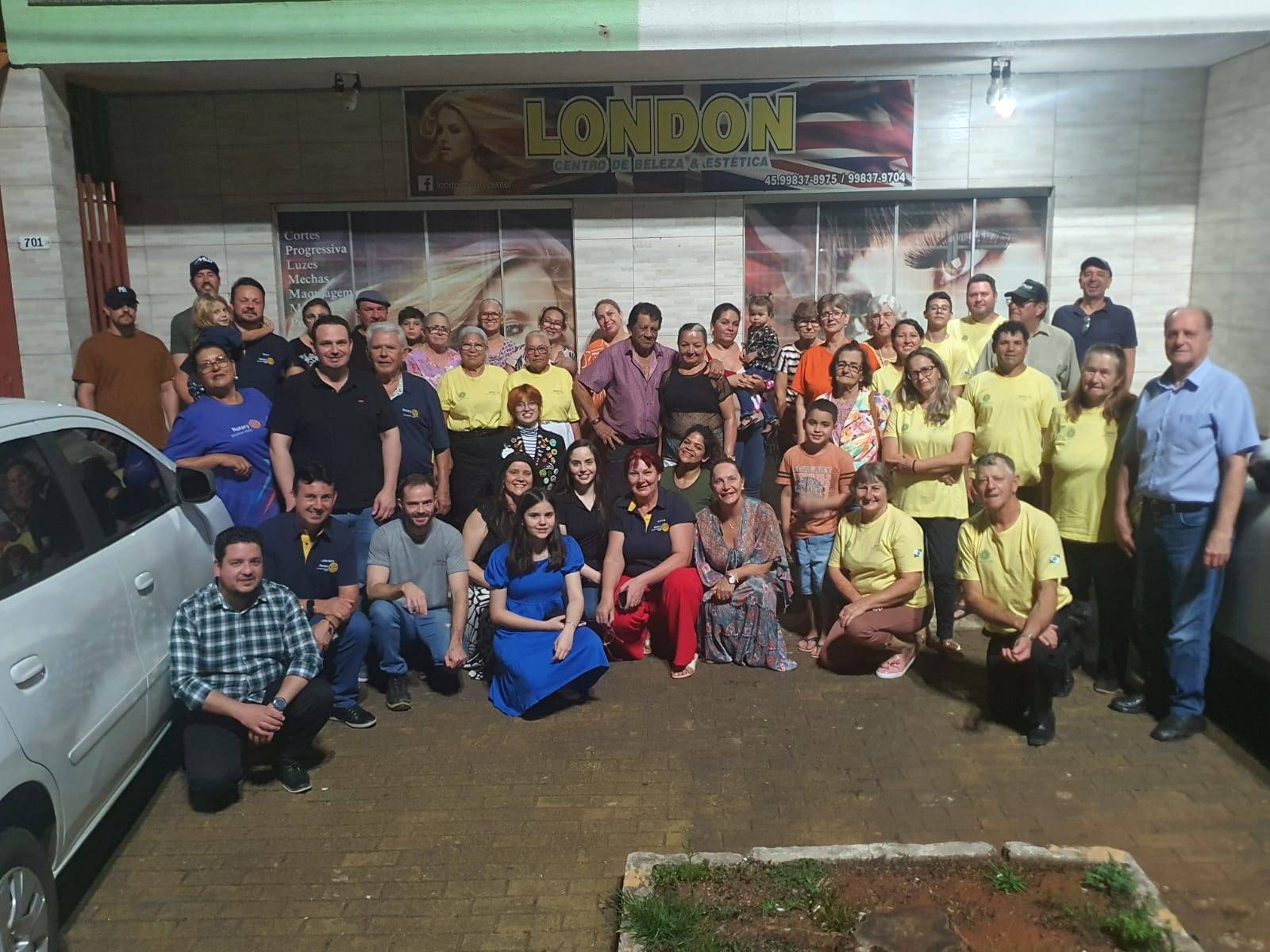 Ao final uma foto para marcar o encontro do NRDC e do clube.