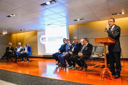 Distrito 4510 do Rotary International participa de cerimônia do Governo do Estado de São Paulo em favor da juventude