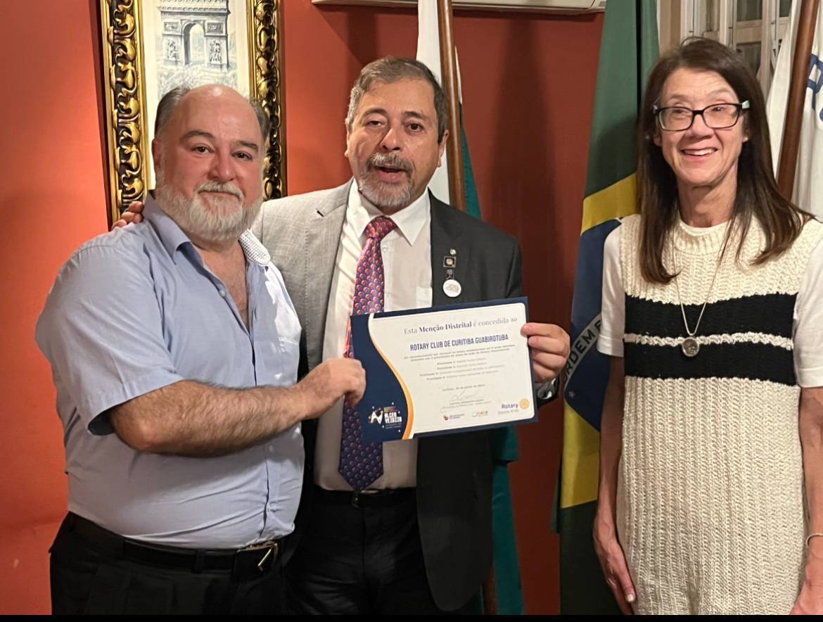 Presidente 23-24 Marcos Alaor Pereira Toledo / Gov. 23-24 Laerzio Chiesorin Junior / Presidente 24-25 Célia Regina Bim 