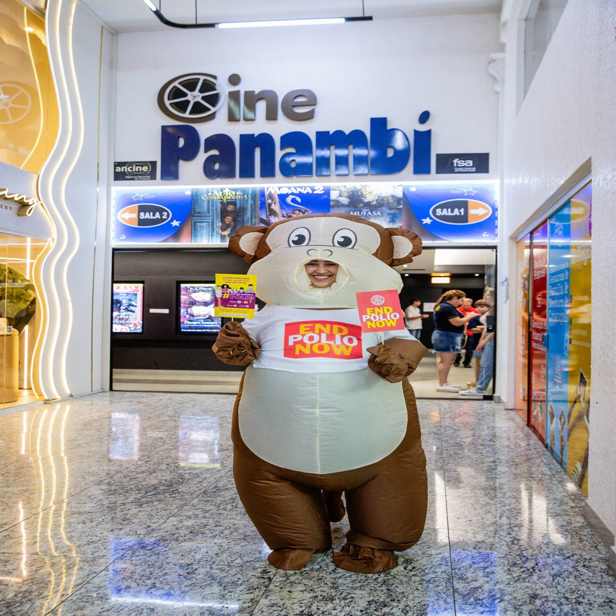 Ação de Impacto no Combate à Pólio da Família Rotária de Toledo