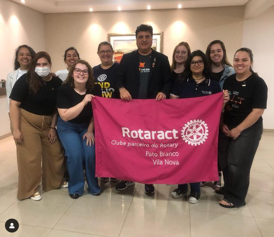Rotaract Club Vila Nova com o Governador 2024/25