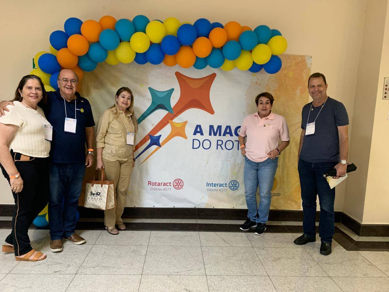 Nosso clube presente no  Seminário Multi Comissões, em Caxambu