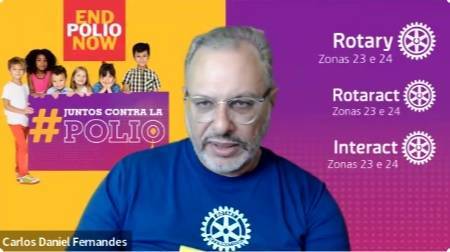 Carlos Daniel Fernandes, Coordenador de Imagem Pública Rotary International no Brasil para Região 29