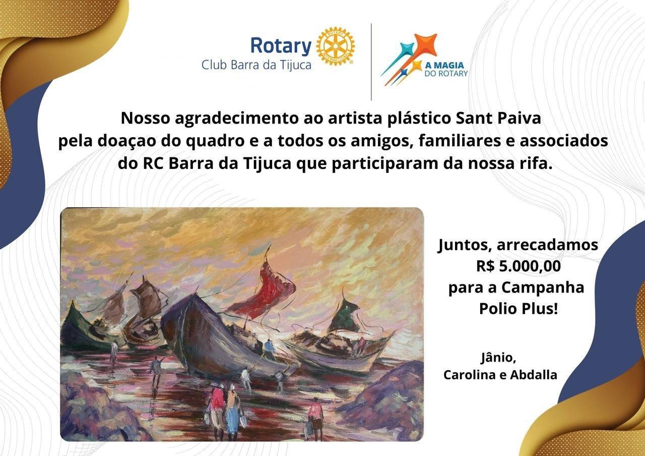 ARRECADAÇÃO PARA O FUNDO PÓLIO PLUS