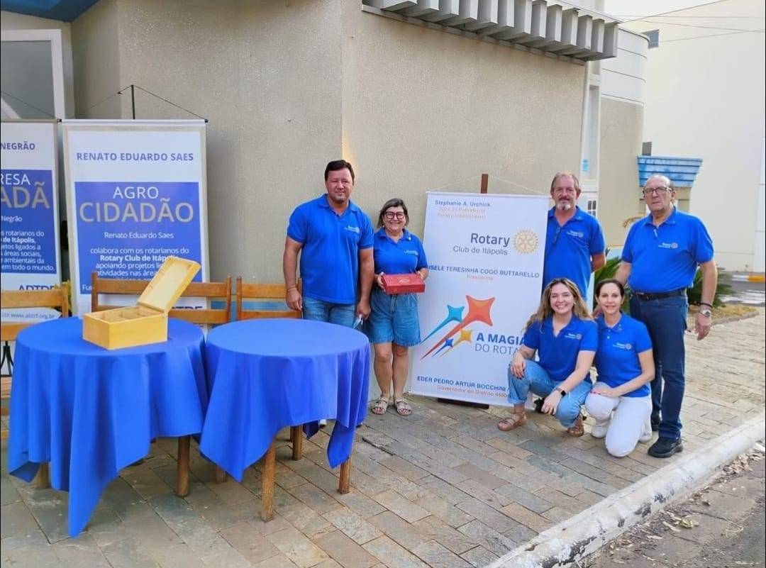 Rotary Club de Itápolis Agradece Pelo Sucesso da Campanha ESFIHAS DO HABIB’S
