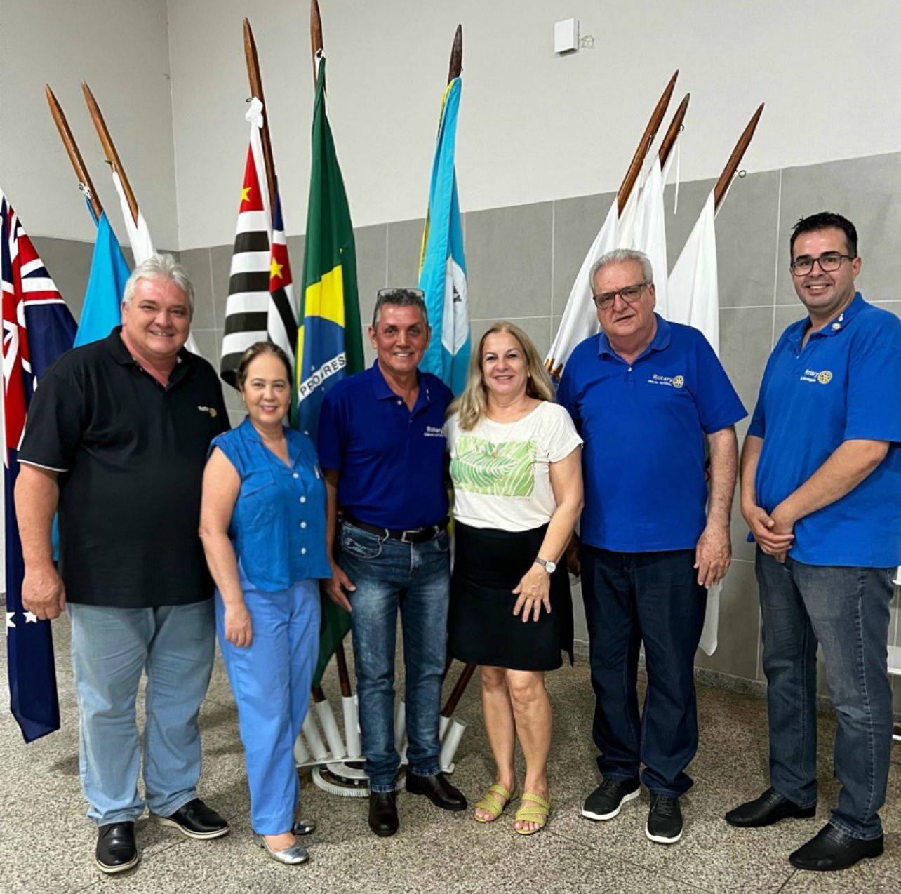 Rotary Club de Auriflama Convidam Governador Eleito Lelo Maset e Governadora Assistente Claudia Maset Para Reunião Ordinária