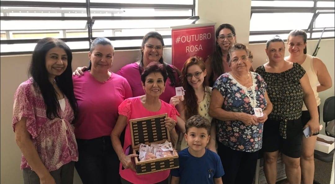 Rotary Club de Santa Adélia Participa da Campanha Outubro Rosa Junto Com Posto de Saúde do Município