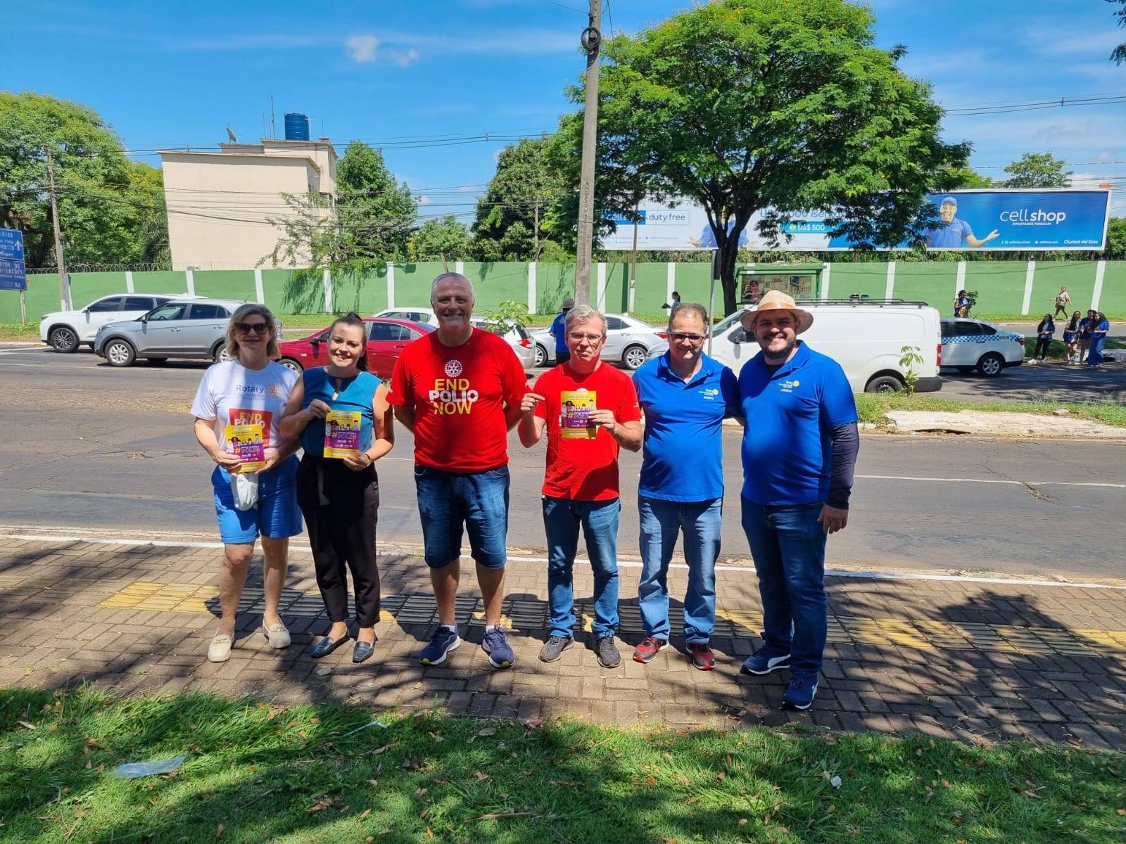 CAMPANHA PARA ERRADICAÇÃO E CONSCIENTIZAÇÃO CONTRA A POLIO.