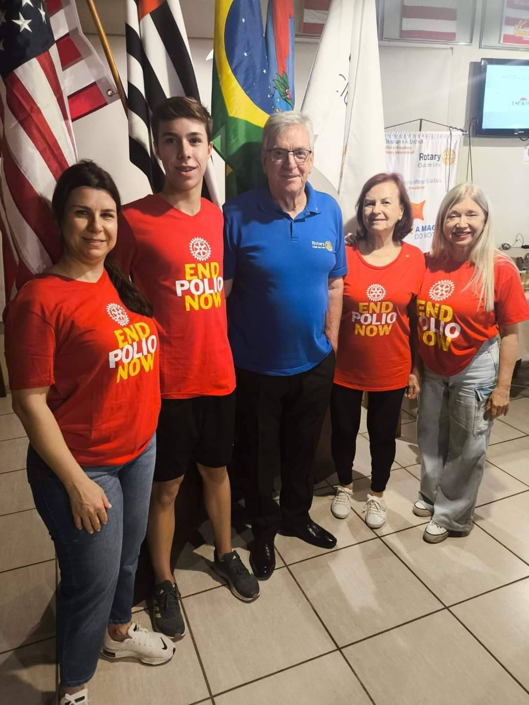 Rotary Club de Lins recebeu a visita do jovem candidato ao intercâmbio Lucas Pizza Cunha Sanches 