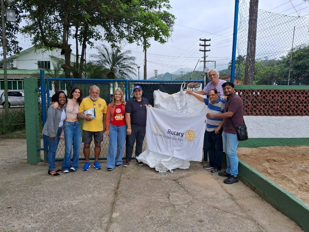 Associados do Rotary Club de Angra dos Reis e do CEPE Petrobrás em busca de parcerias