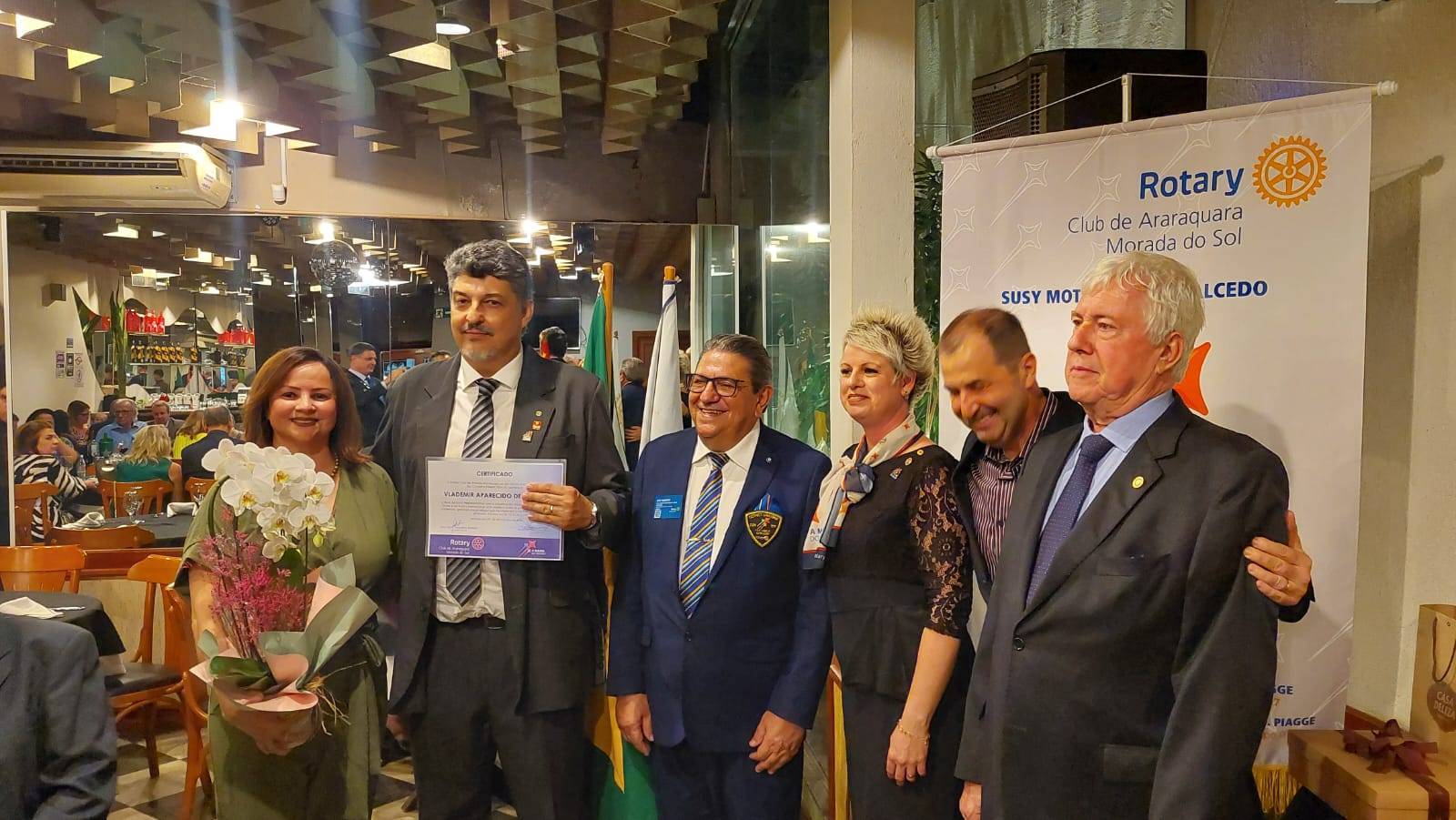 Admissão do Companheiro Vlademir Aparecido de Freitas 