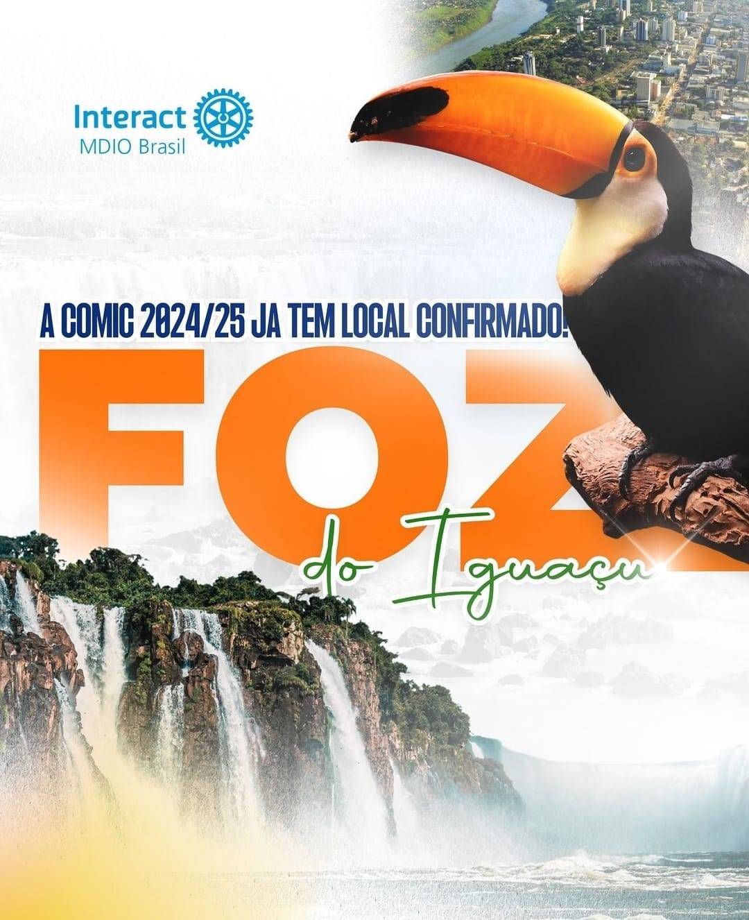 Conferência Multidistristal de Interact da gestão 2024-25 Acontecerá em Foz do Iguaçu