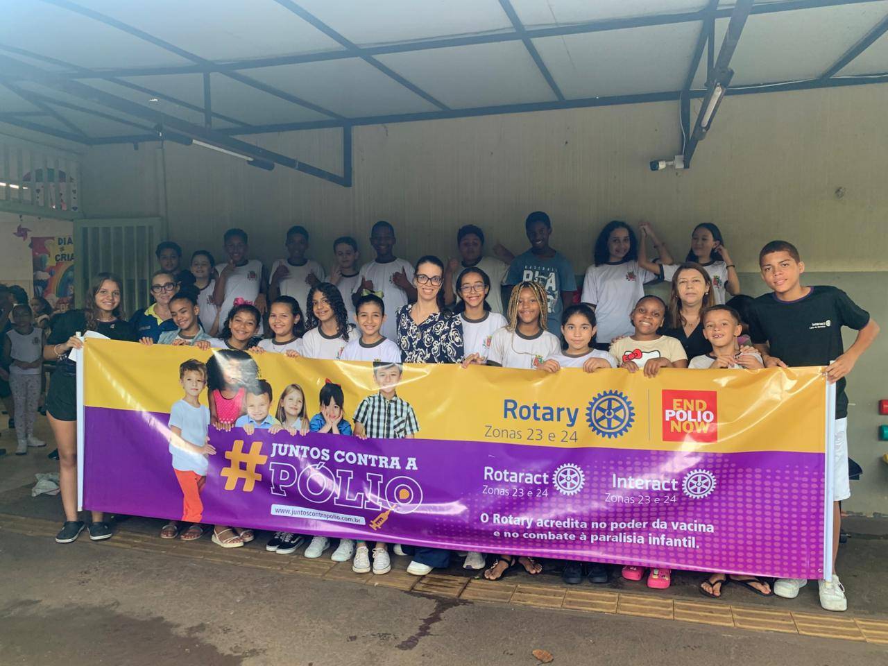 Rotary Club de Barretos Permanece com as Campanhas na Luta Contra a Pólio