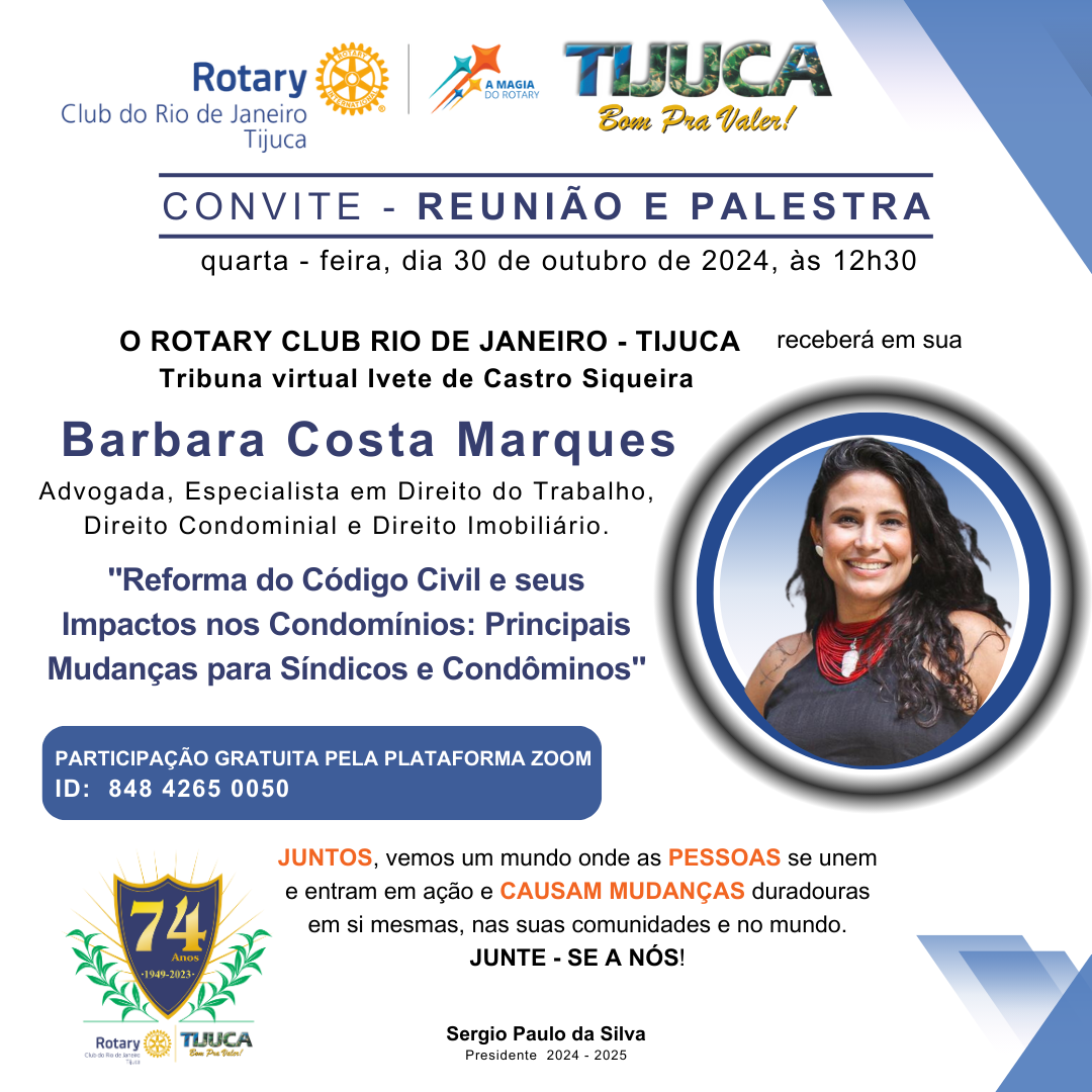 Por Siomara Castro Presidente da Comissão de Imagem Pública