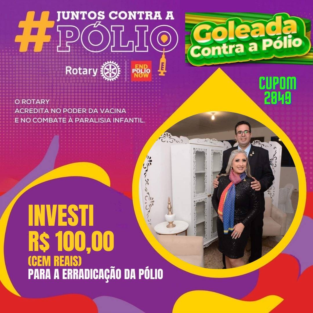 Faça Um Golaço Contra a Pólio - Invista e Concorra