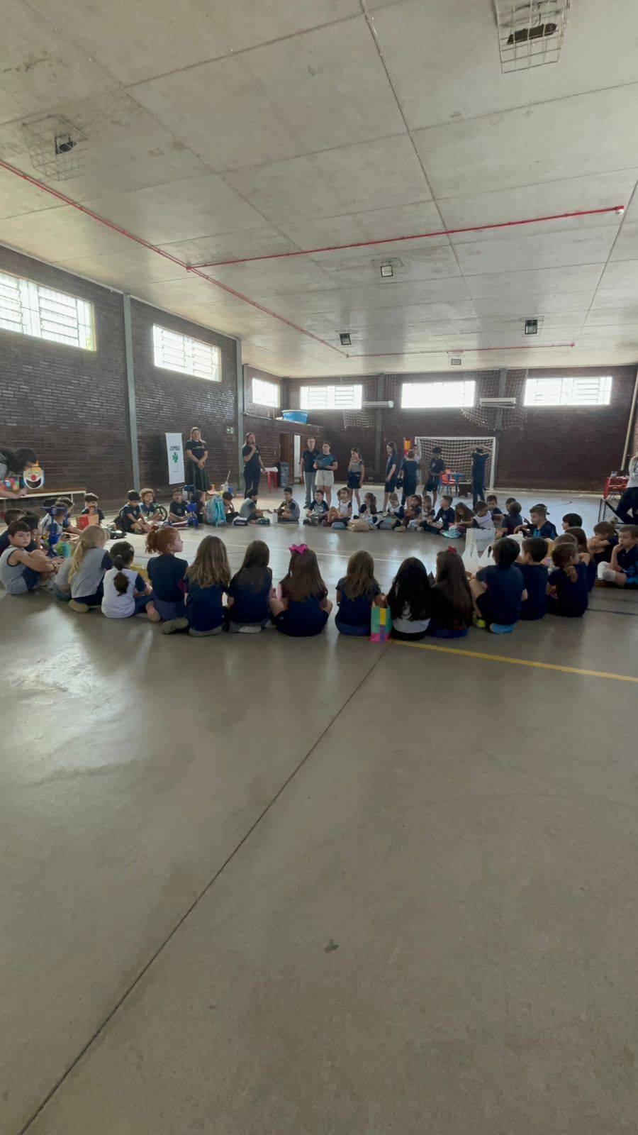 Roda de integração do Passatempo.