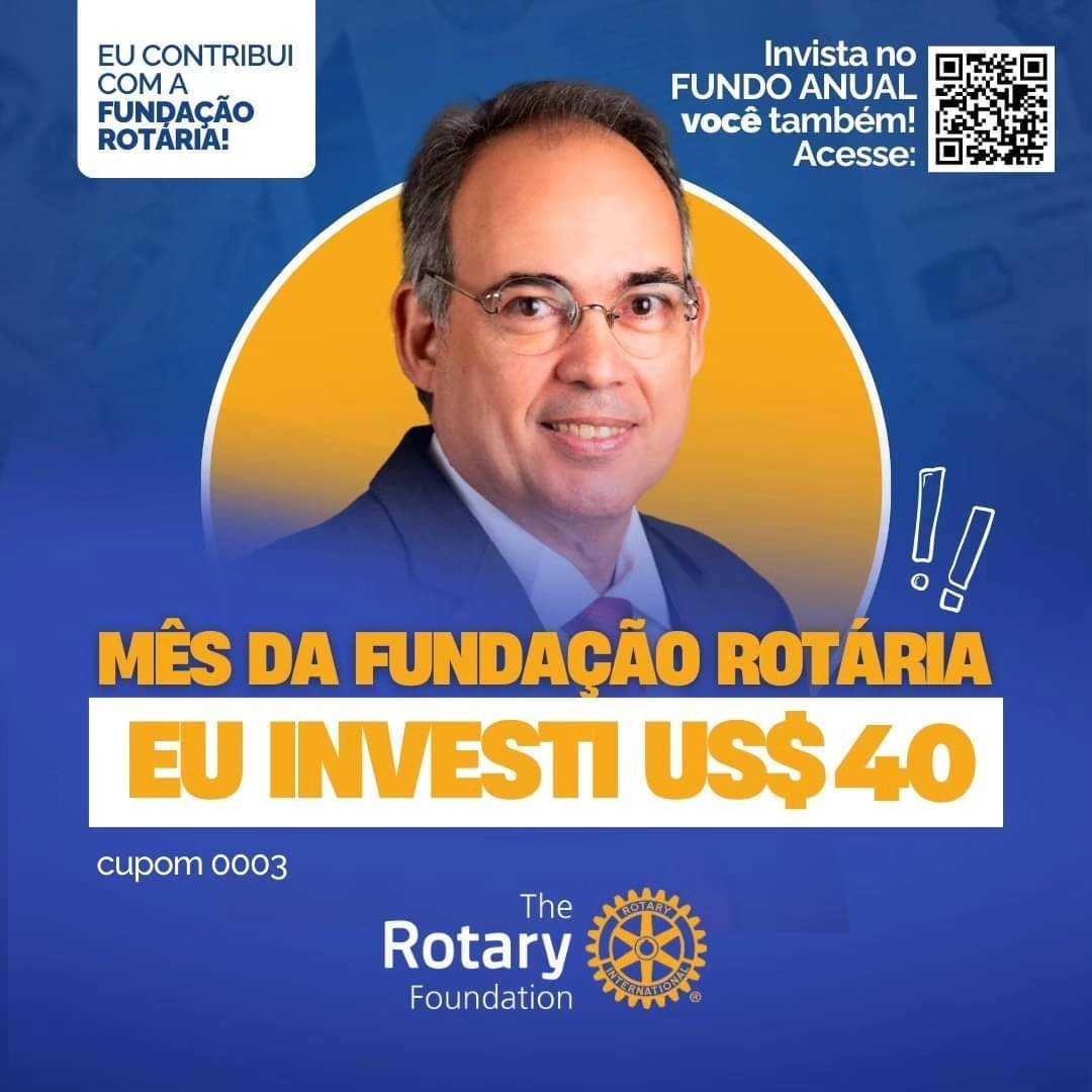 Invista no Fundo Anual da Fundação Rotária!