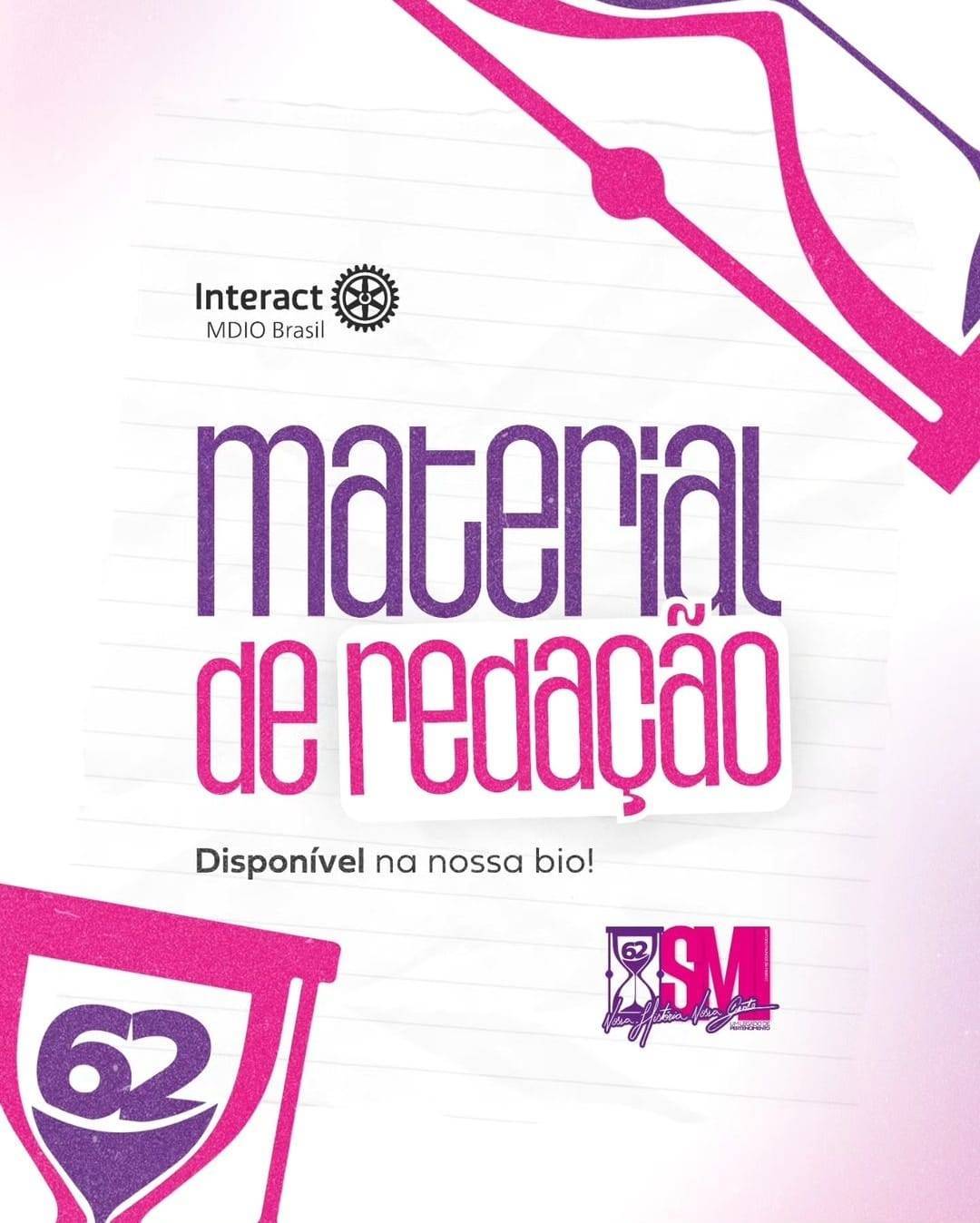MdioInteractBr Disponibiliza Material Para Estudo de Redação