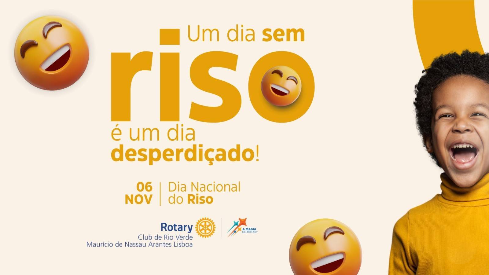 06 de novembro – Dia do Riso