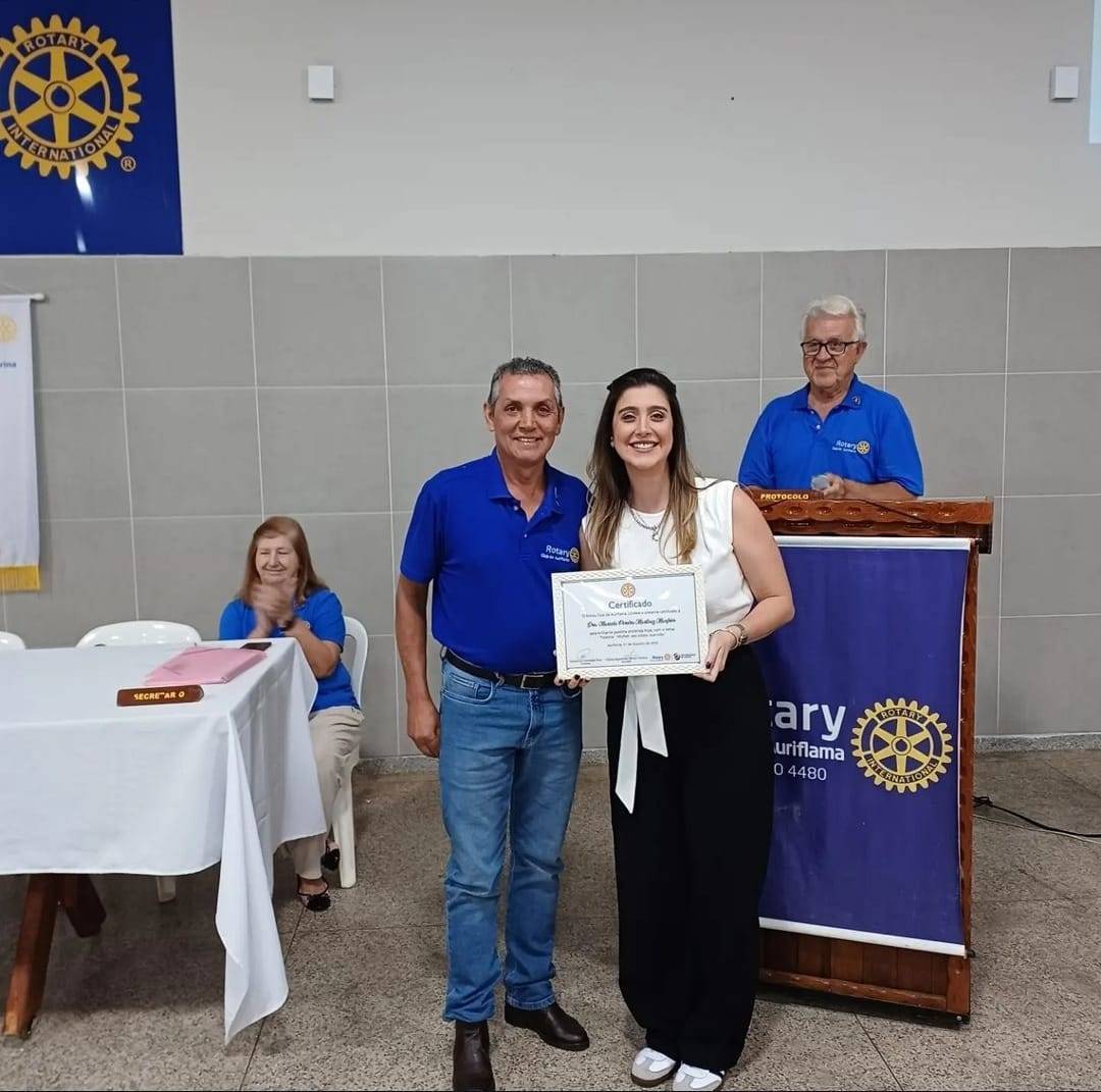 Rotary Club de Auriflama Realiza a 18ª Reunião Ordinária