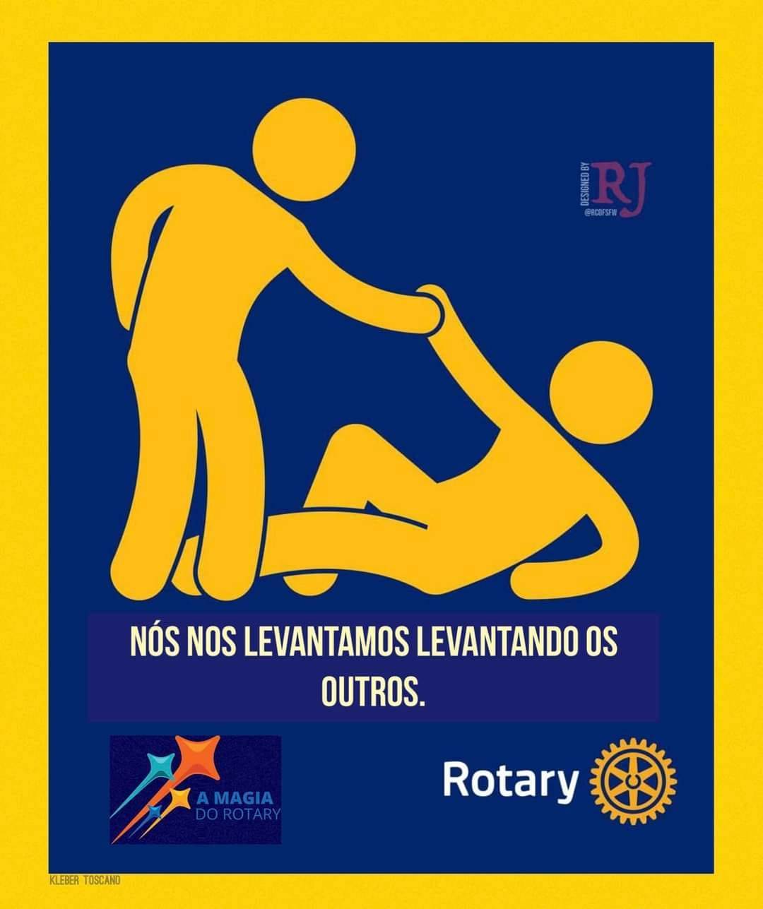 É disso que se trata o Rotary - Pessoas boas fazendo coisas boas para outras pessoas - Você é nosso convidado - junte-se a nós