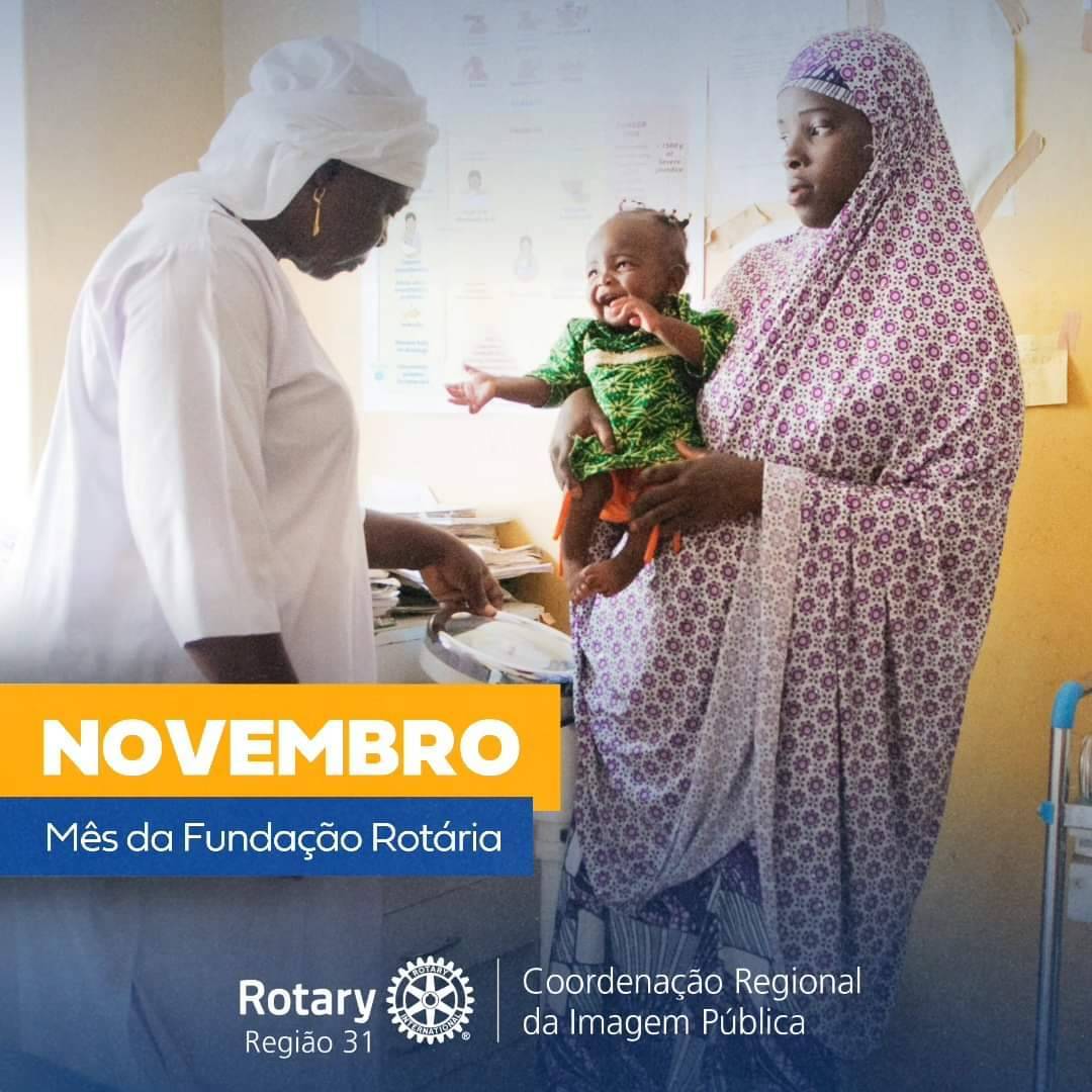 Coordenação Regional de Imagem Pública do Rotary International - Região 31 Reforça a Importância da Fundação Rotária