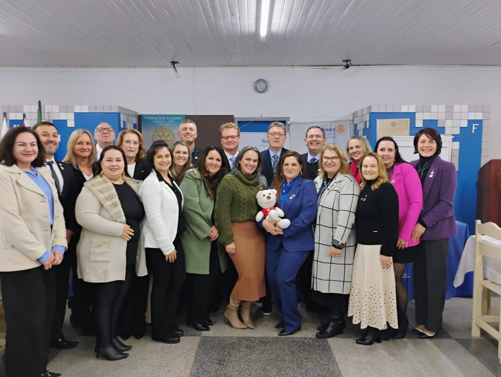 Visita ao Rotary Club de Caçador - Sul Contestado