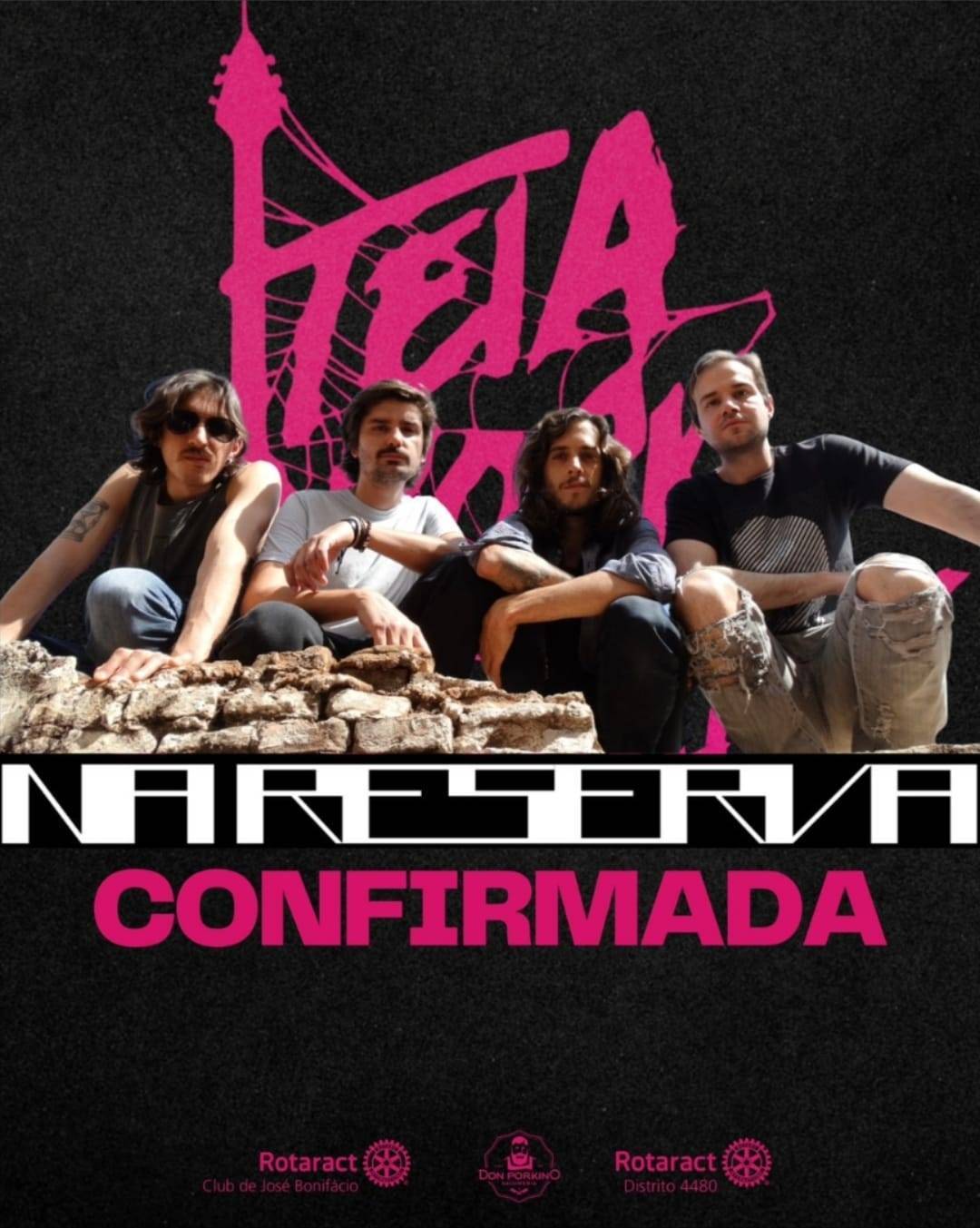 Rotaract Club de José Bonifácio Confirma Banda para o Teia Rock 2024