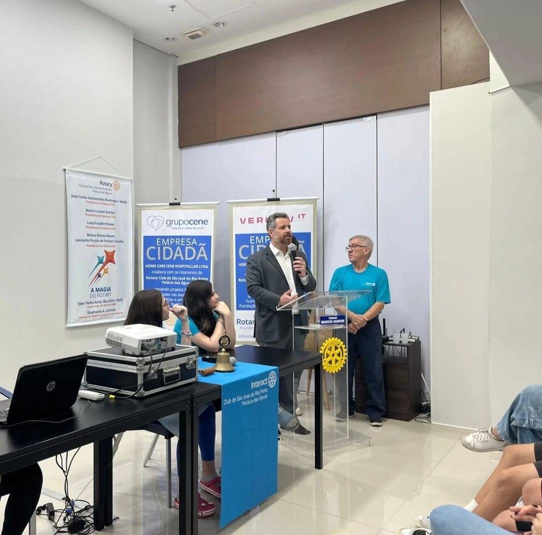Interact Club de São José do Rio Preto - Palácio das Águas realiza reunião