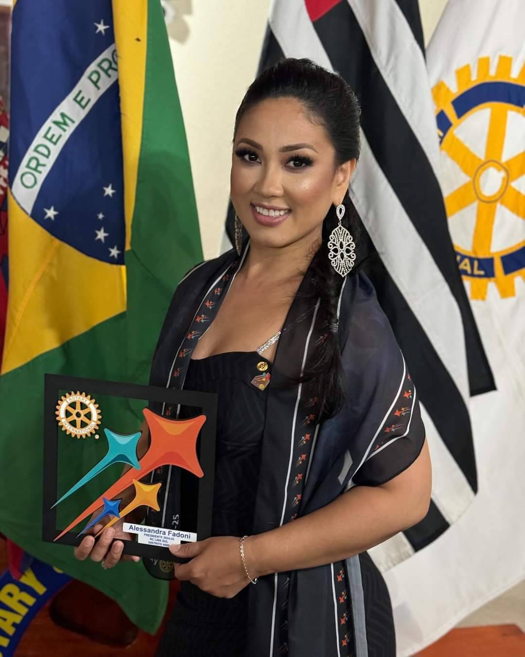 Rotary Club de Lins - Sul Recebe Visita do Casal Governador Eder Bocchini e Nelly