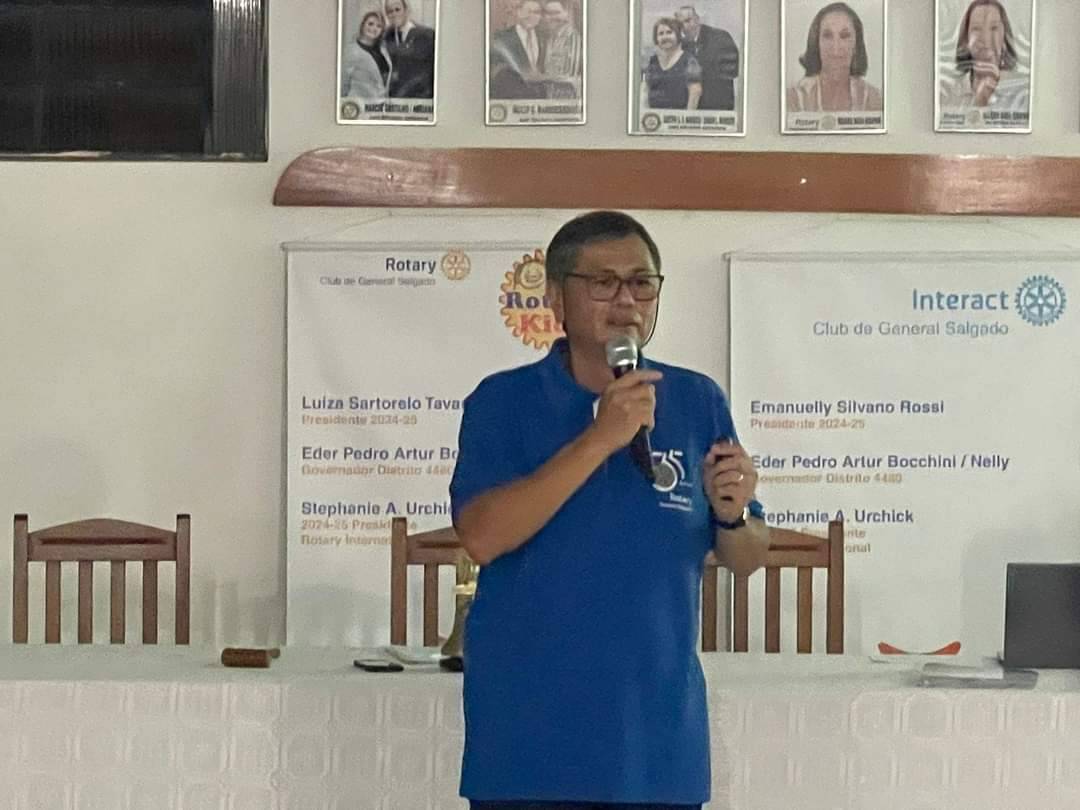 Rotary Club de General Salgado Realizou Palestra com o Tema Fundação Rotária