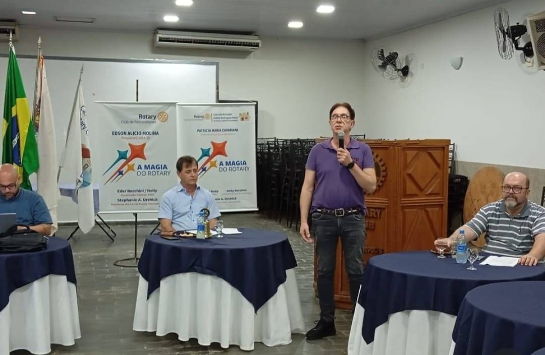 Rotary Club de Fernandópolis realliza 13ª Reunião Ordinária