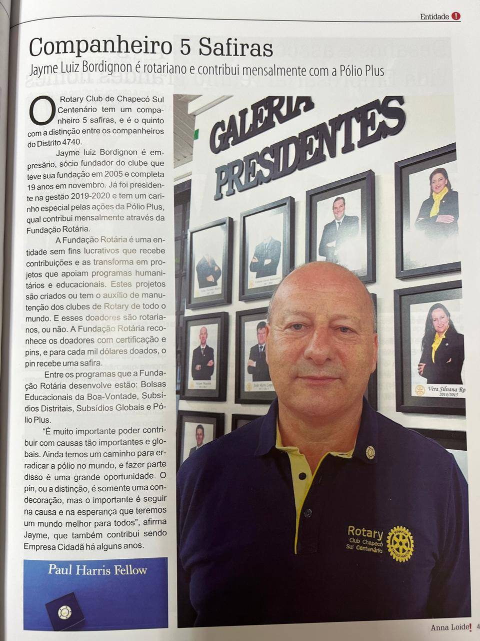 Reportagem Revista Anna Loide 