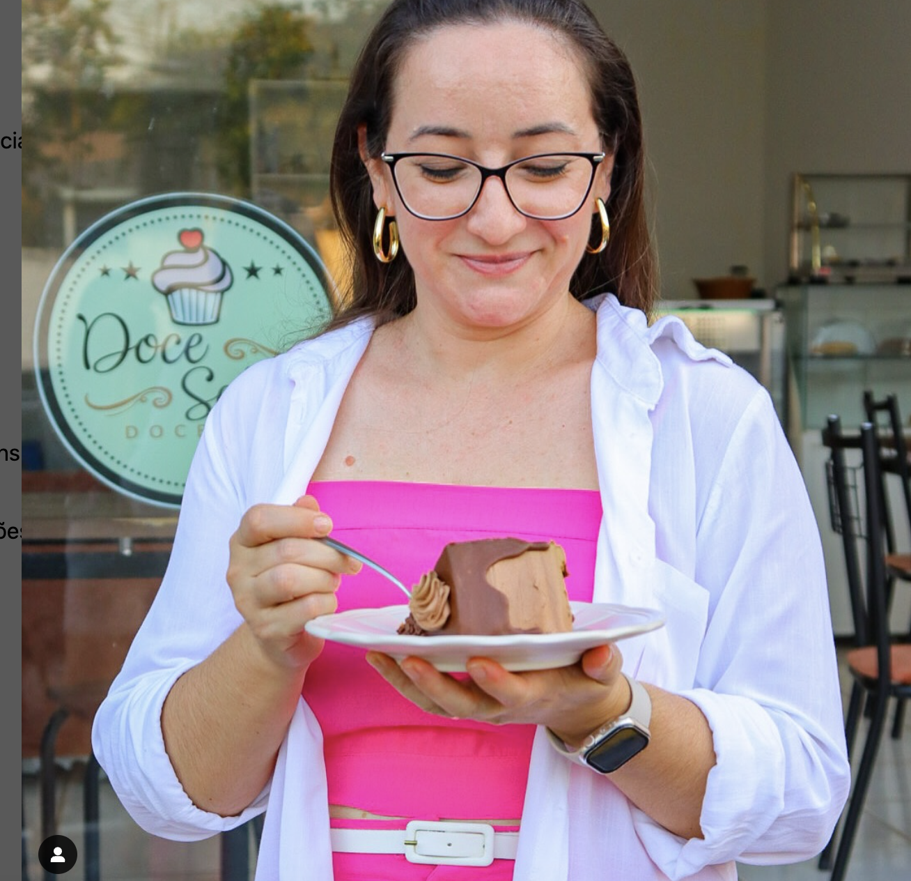 Cristiane Pereira  - proprietária Doces Sabor Cris