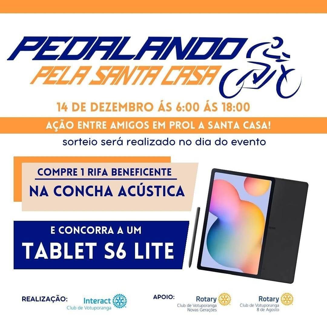 Interact Club de Votuporanga realiza nova edição do Pedalando