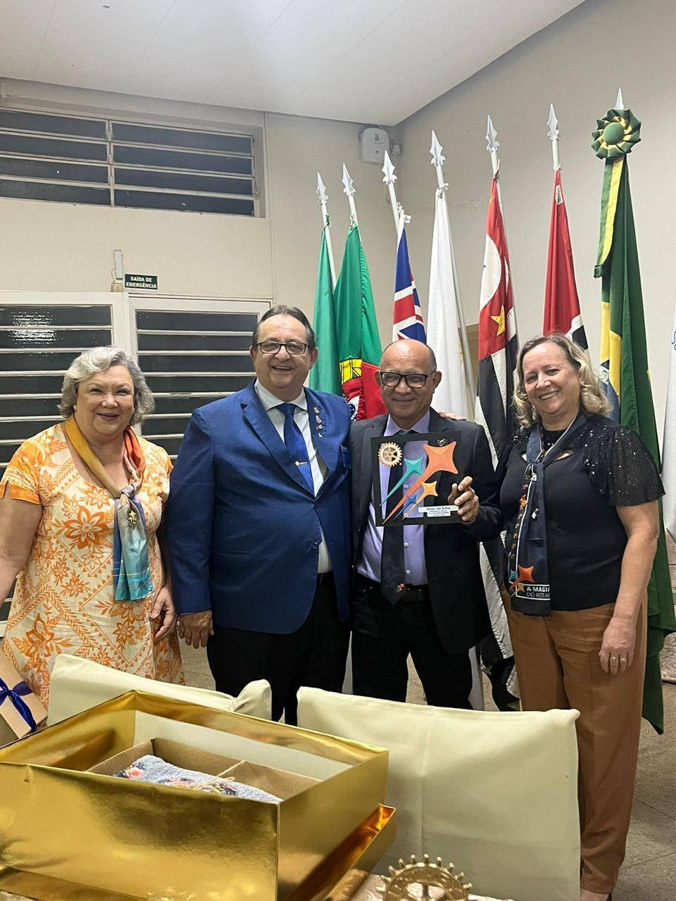 Rotary Club de São José do Rio Preto - Norte Recebe Visita Oficial do Casal Governador Eder Bocchini e Nelly