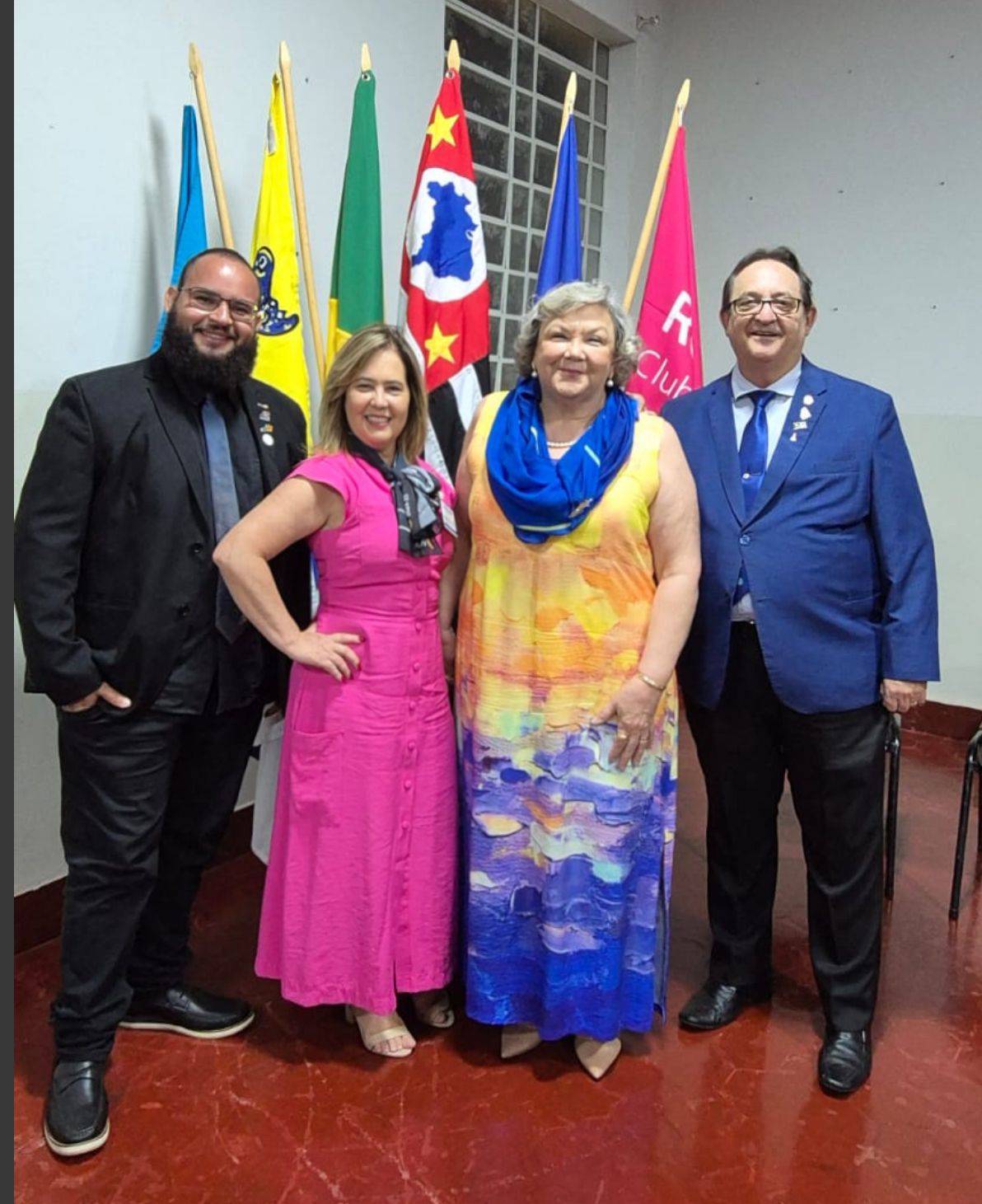 Rotary Club de Tanabi Recebe Visita do Casal Governador Eder Bocchini e Nelly